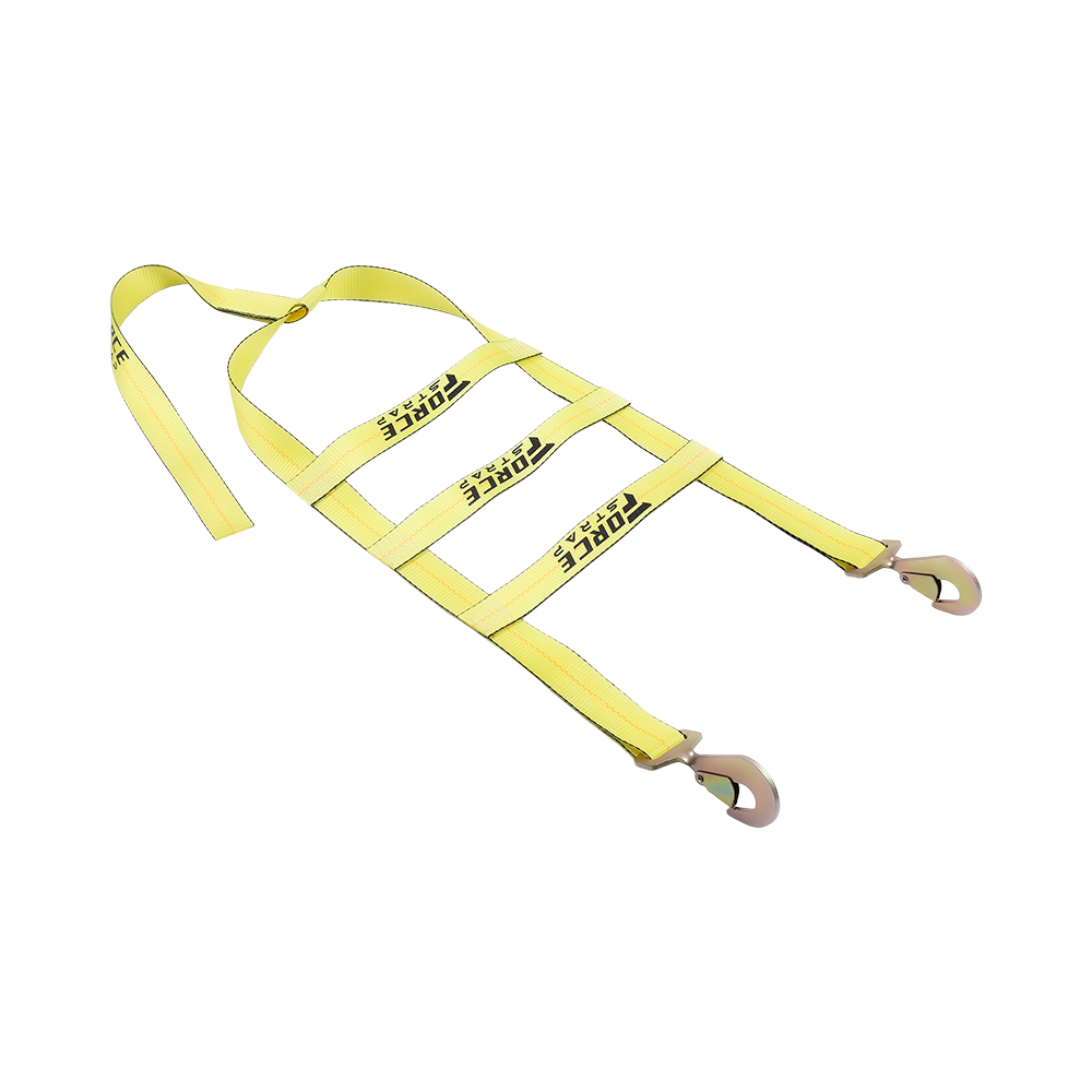 2 tuuman Tow Dolly Basket Straps Säädettävä Tow Dolly Wheel Net